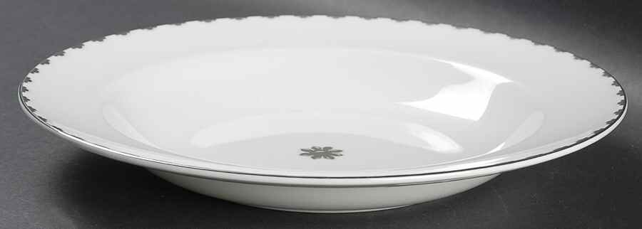 Vera Fleurs Large Rim Soup Bowl by Wedgwood-1