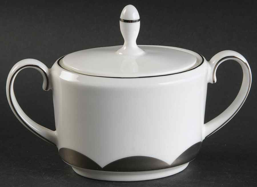 Vera Lotus Sugar Bowl & Lid by Wedgwood-1