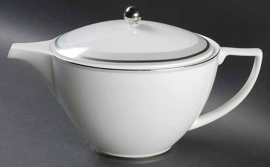 Jasper Conran Tulle Teapot & Lid by Wedgwood-1