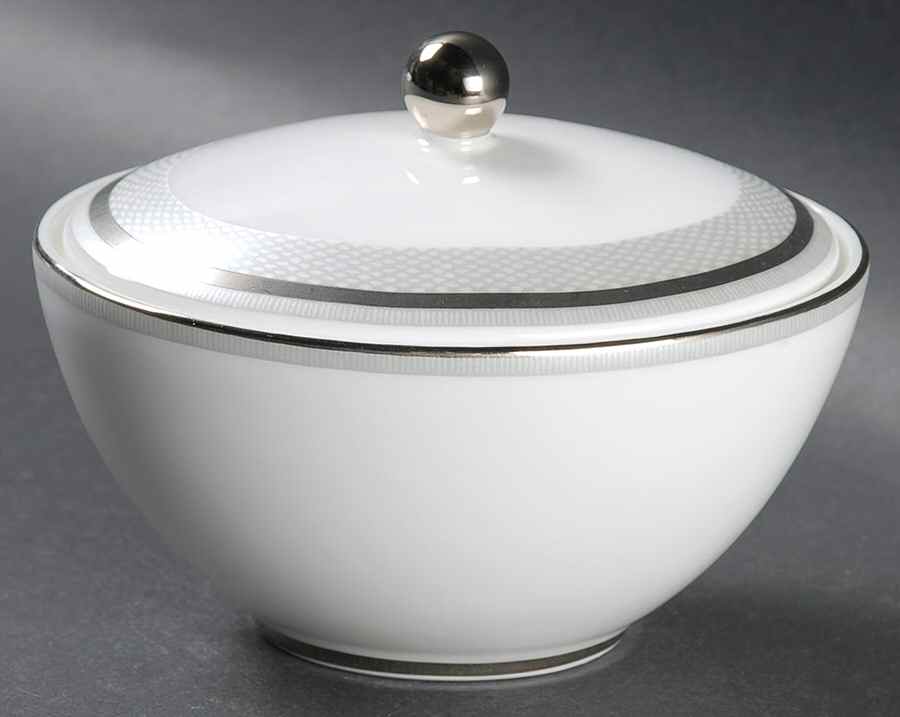 Jasper Conran Tulle Sugar Bowl & Lid by Wedgwood-1