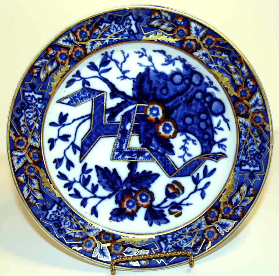 Beatrice Blue Multicolor Dinner Plate by Wedgwood-1