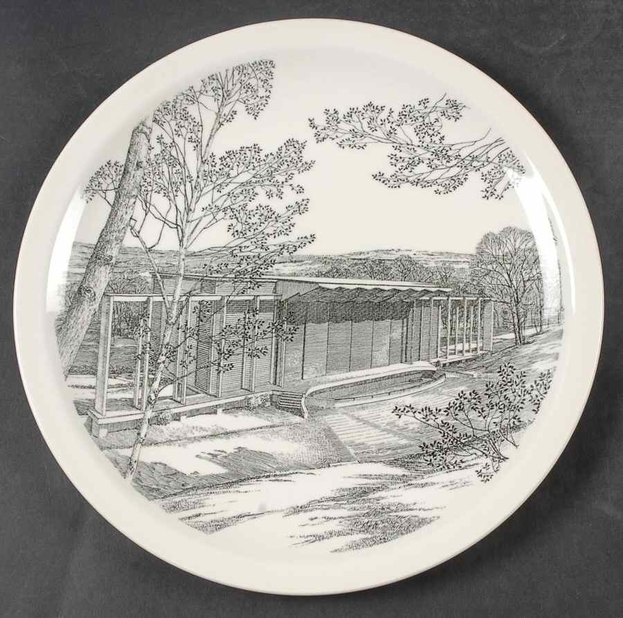 Brandeis University Dinner Plate by Wedgwood-1