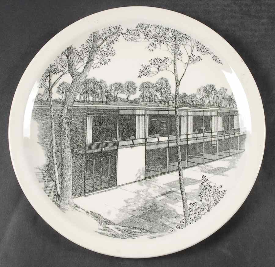 Brandeis University Dinner Plate by Wedgwood-1
