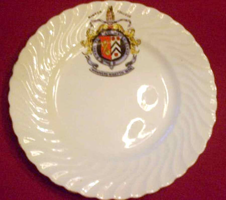 Winton  College Bread & Butter Plate by Watson & Sons-1