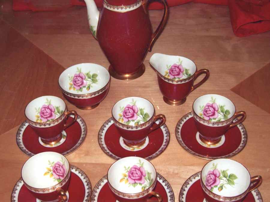 1599-1-D Footed Cup & Saucer Set by Windsor (England)-1