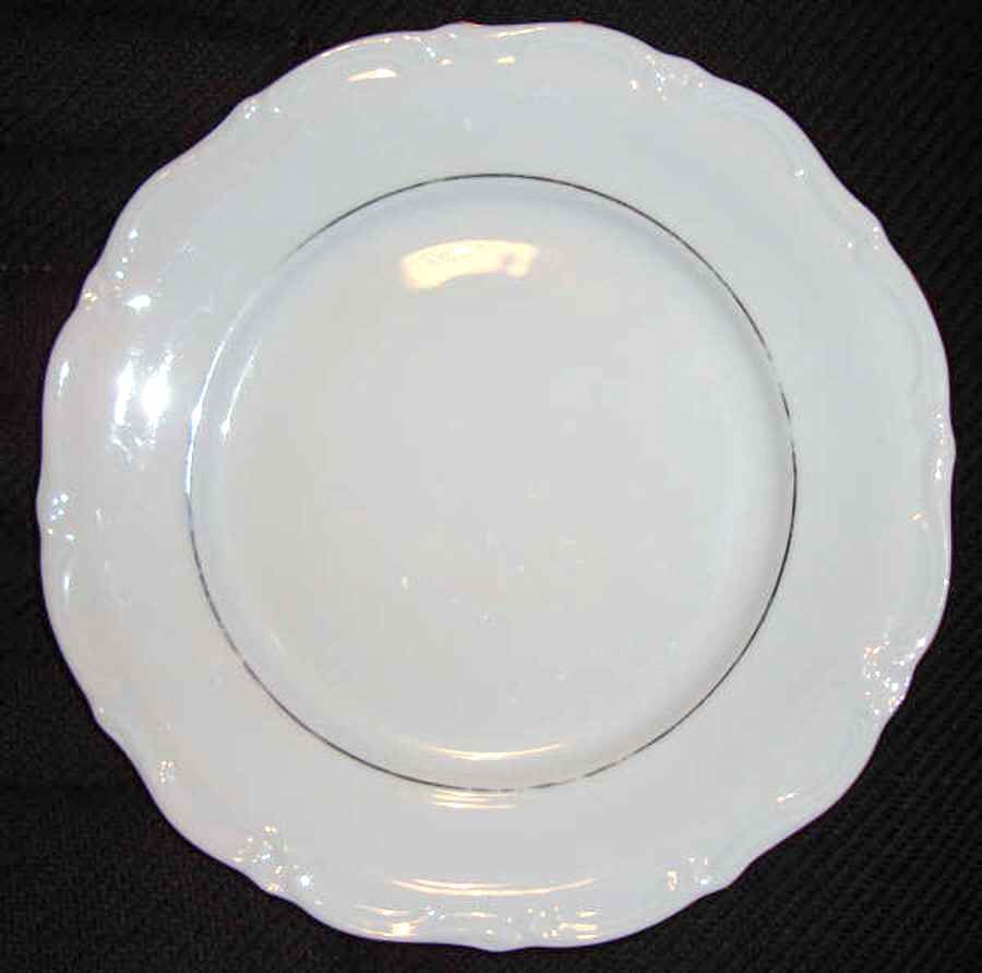 Silver Grail Dinner Plate by Winterling - Bavaria-1