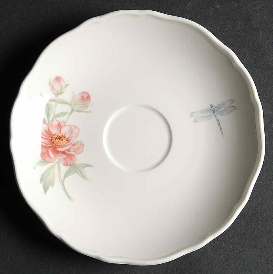 Martha's Garden Saucer for Flat Cup by Wedgwood-1