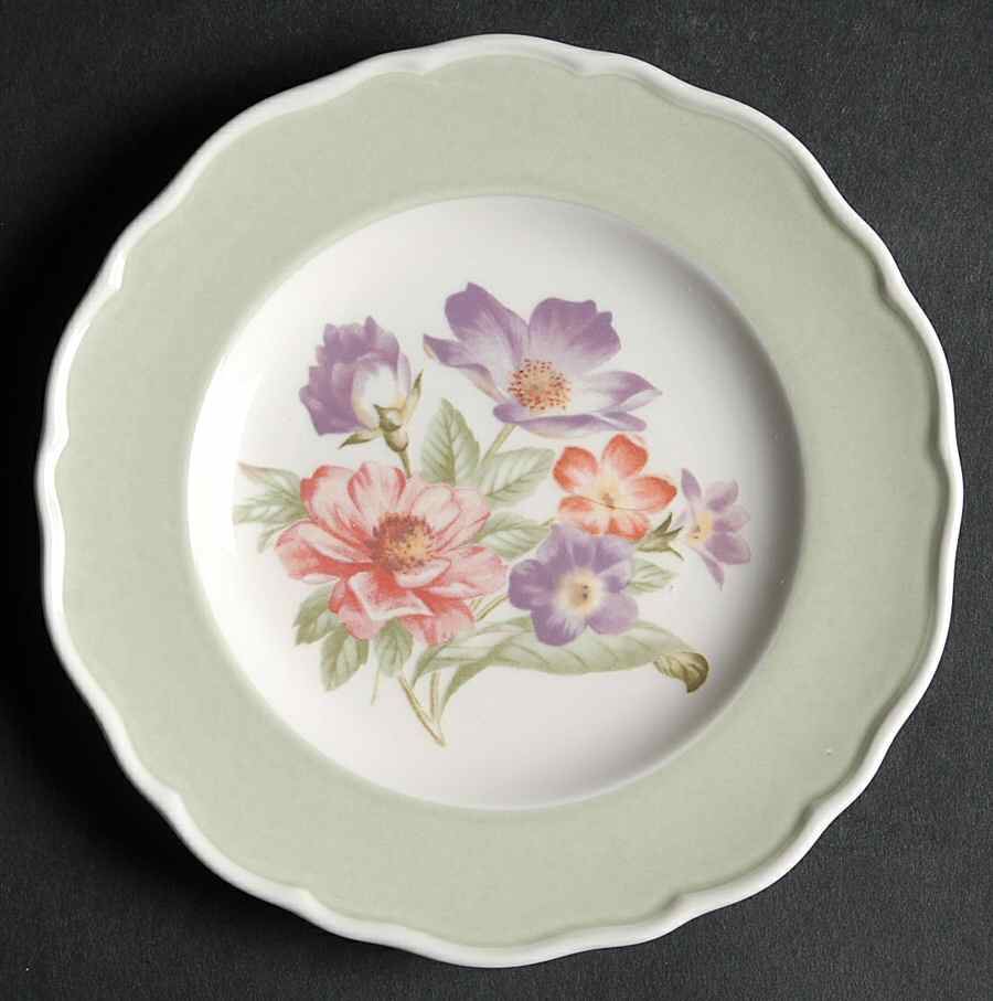 Martha's Garden 6" Party Plate by Wedgwood-1