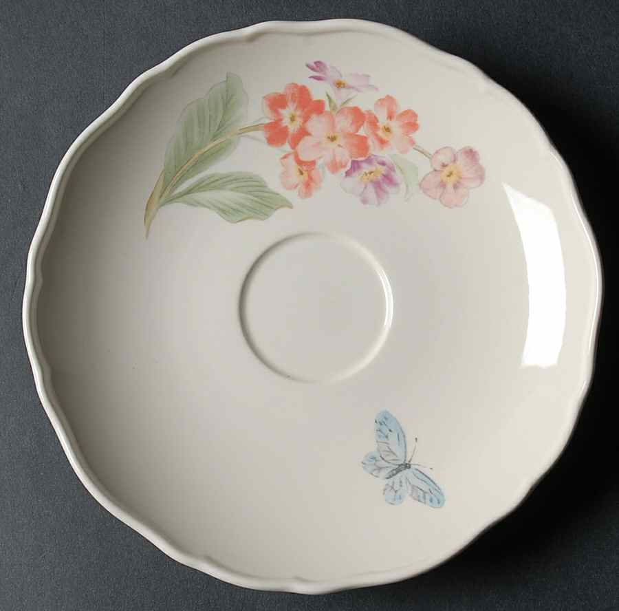 Martha's Garden Saucer for Flat Cup by Wedgwood-1