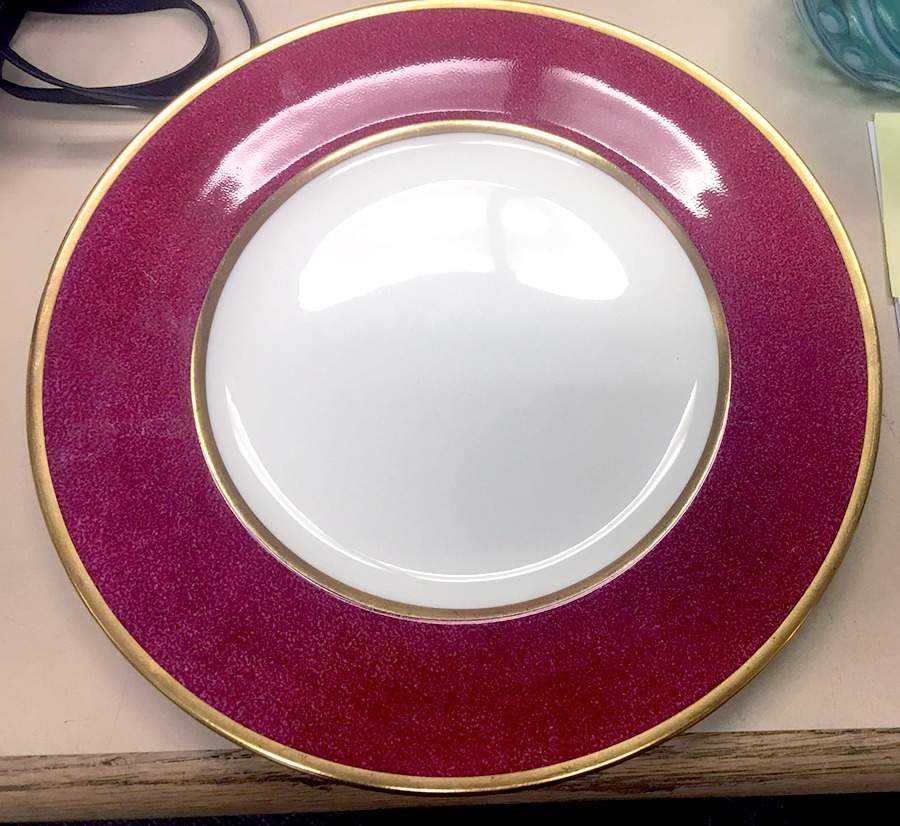 Walton (Powder Ruby) Dinner Plate by Wedgwood-1
