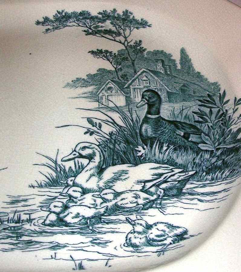 Rustic 14" Oval Serving Platter by Wedgwood-1