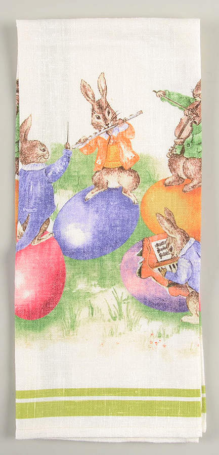 Vintage Bunny Band Cloth Dish Towel by Williams-Sonoma-1