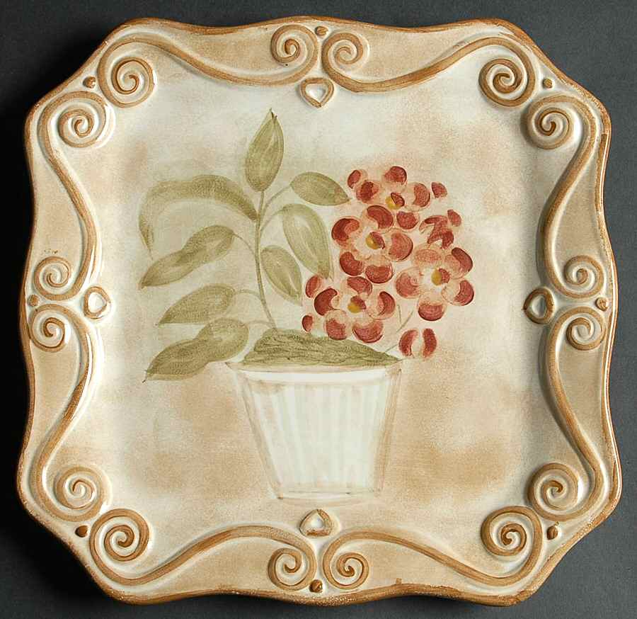 Orchid Garden Dinner Plate by Whole Home-1
