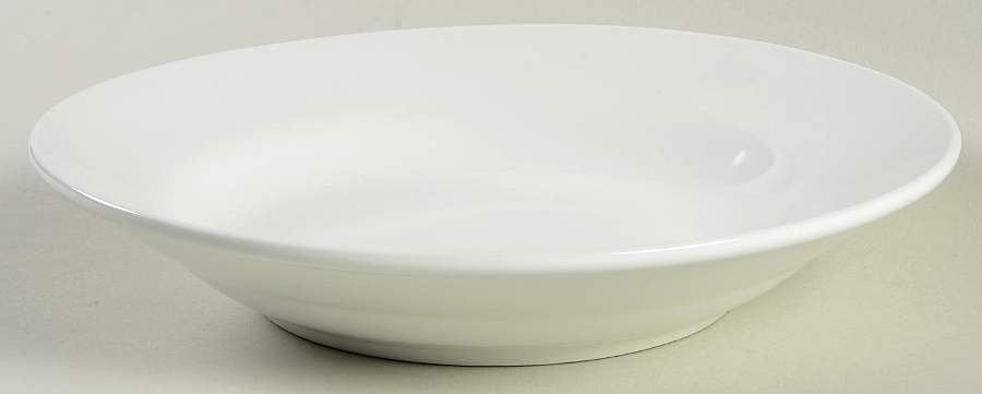 WSO80 ("Restaurant Dinnerware" Backstamp) Rim Soup Bowl by Williams-Sonoma-1