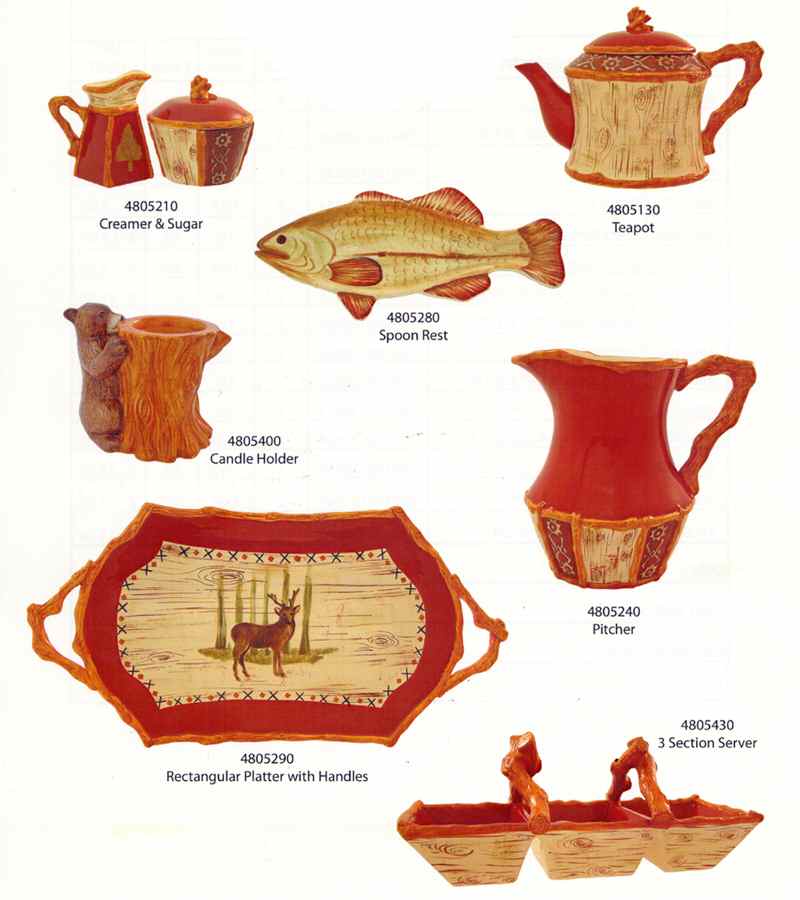 Timber Mountain Teapot & Lid by Woolrich-1