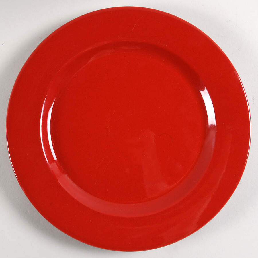 Rosso Dinner Plate by World Market-1
