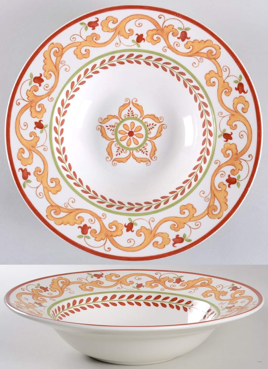 Lisbon 12" Round Serving Bowl by World Market-1