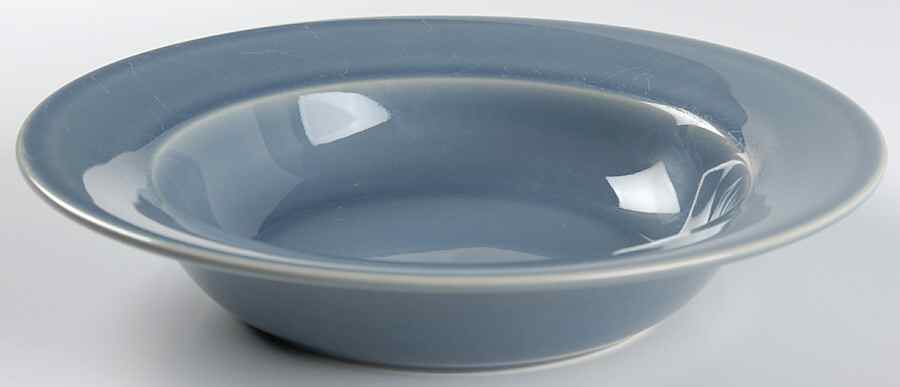 Belvedere Light Blue Large Rim Soup Bowl by Williams-Sonoma-1