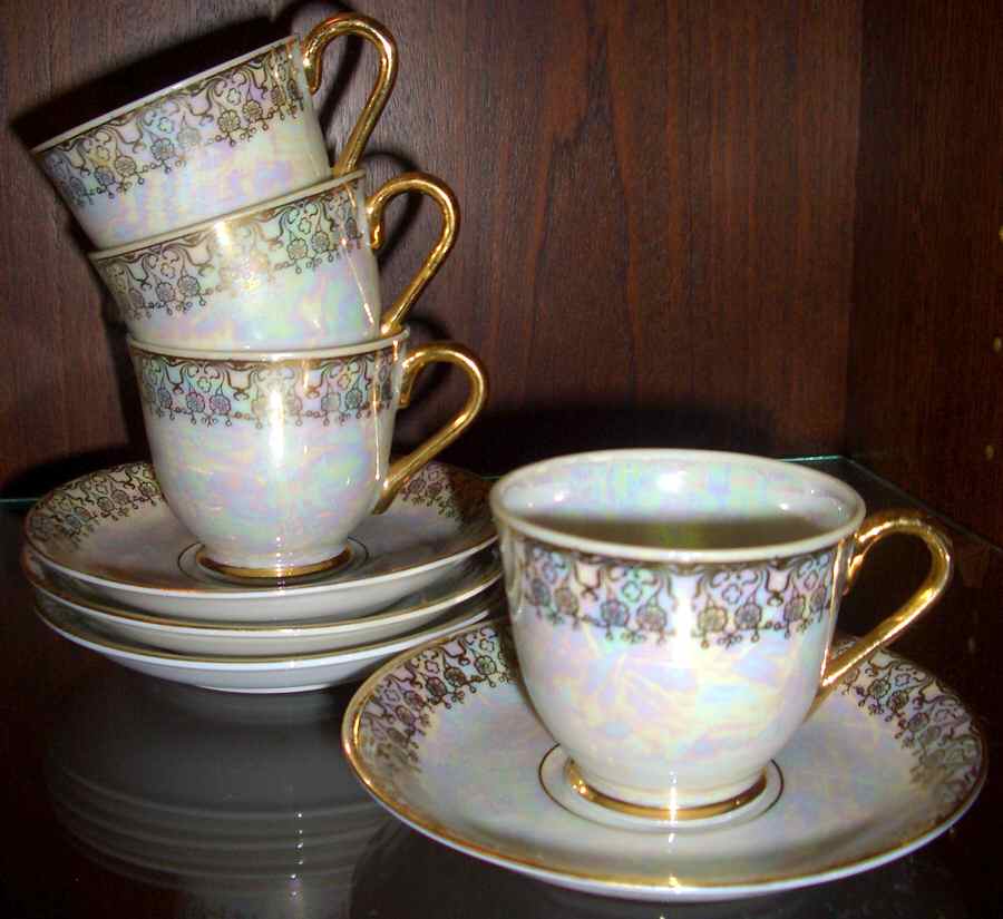 112 Footed Cup & Saucer Set by Westminster (Australia)-1
