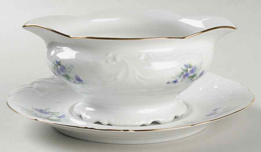 WAV71 Gravy Boat & Underplate by Wawel-1