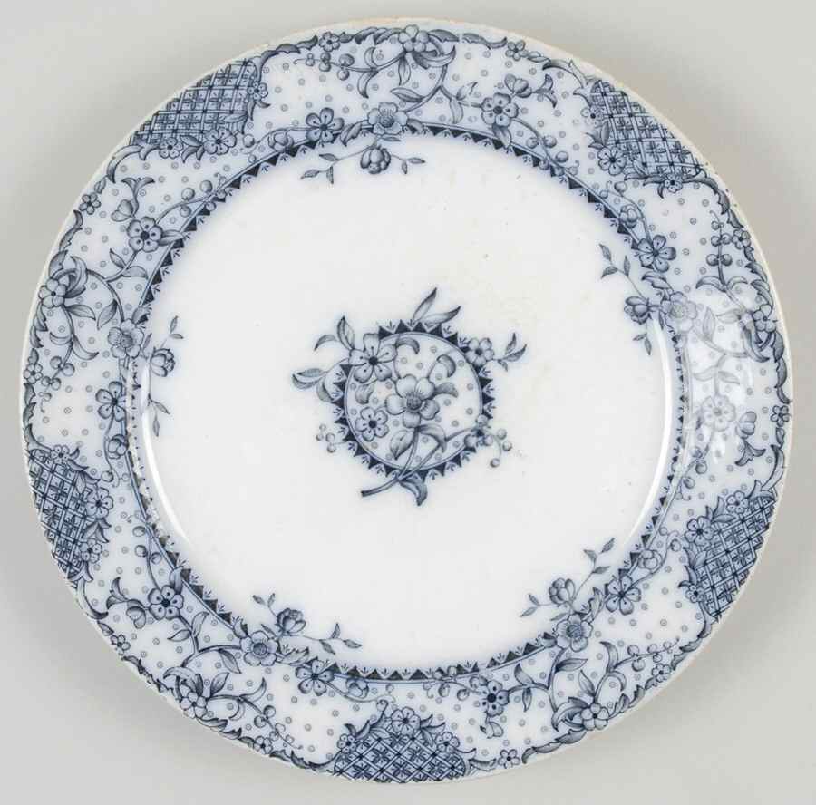 Maltese Blue Luncheon Plate by Wedgwood-1