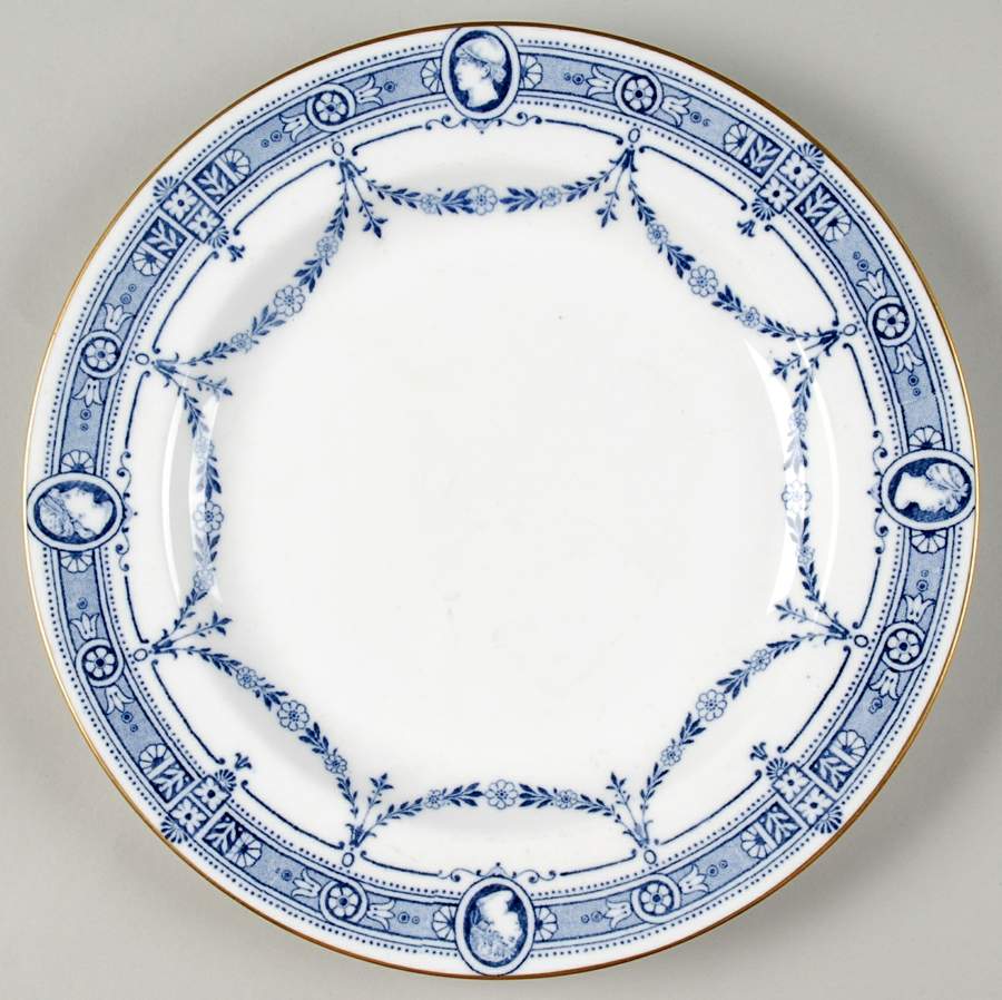 Adelphi Blue Luncheon Plate by Wedgwood-1