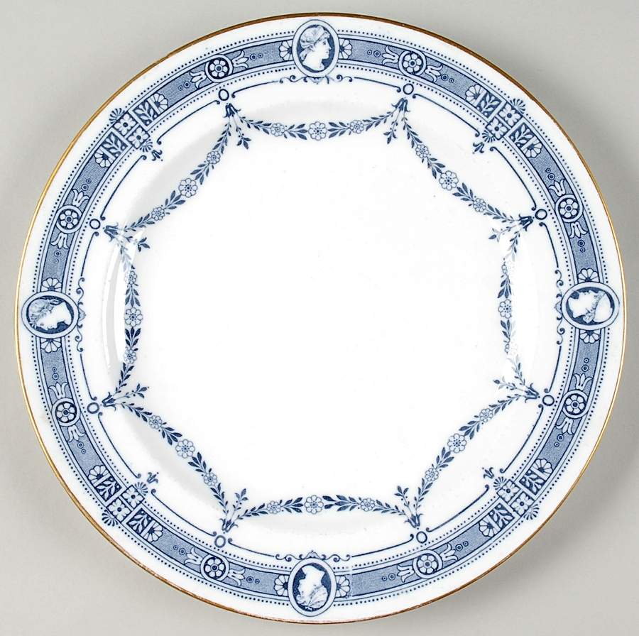 Adelphi Blue Dinner Plate by Wedgwood-1
