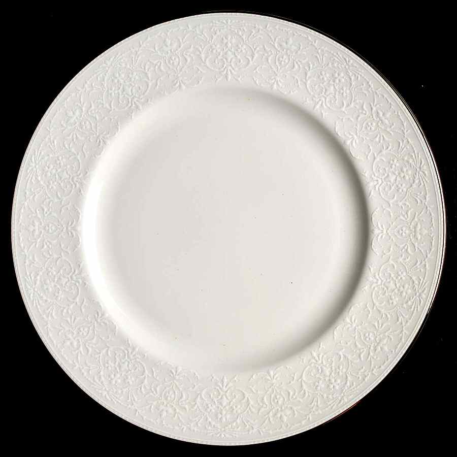 English Lace Dinner Plate by Wedgwood-1