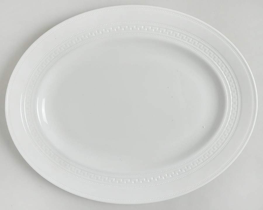 Intaglio 13" Oval Serving Platter by Wedgwood-1