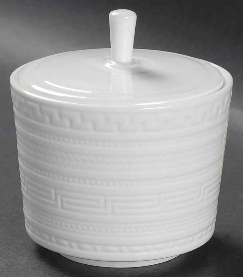 Intaglio Sugar Bowl & Lid by Wedgwood-1