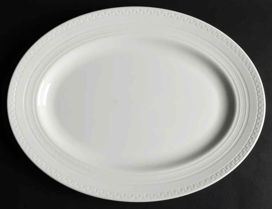 Intaglio 15" Oval Serving Platter by Wedgwood-1