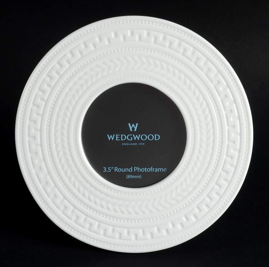 Intaglio Round Frame-Holds 3 1/2" X 3 1/2" by Wedgwood-1