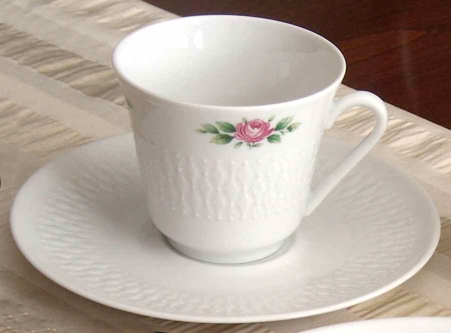 WIG1061 Footed Cup & Saucer Set by Winterling - Bavaria-1