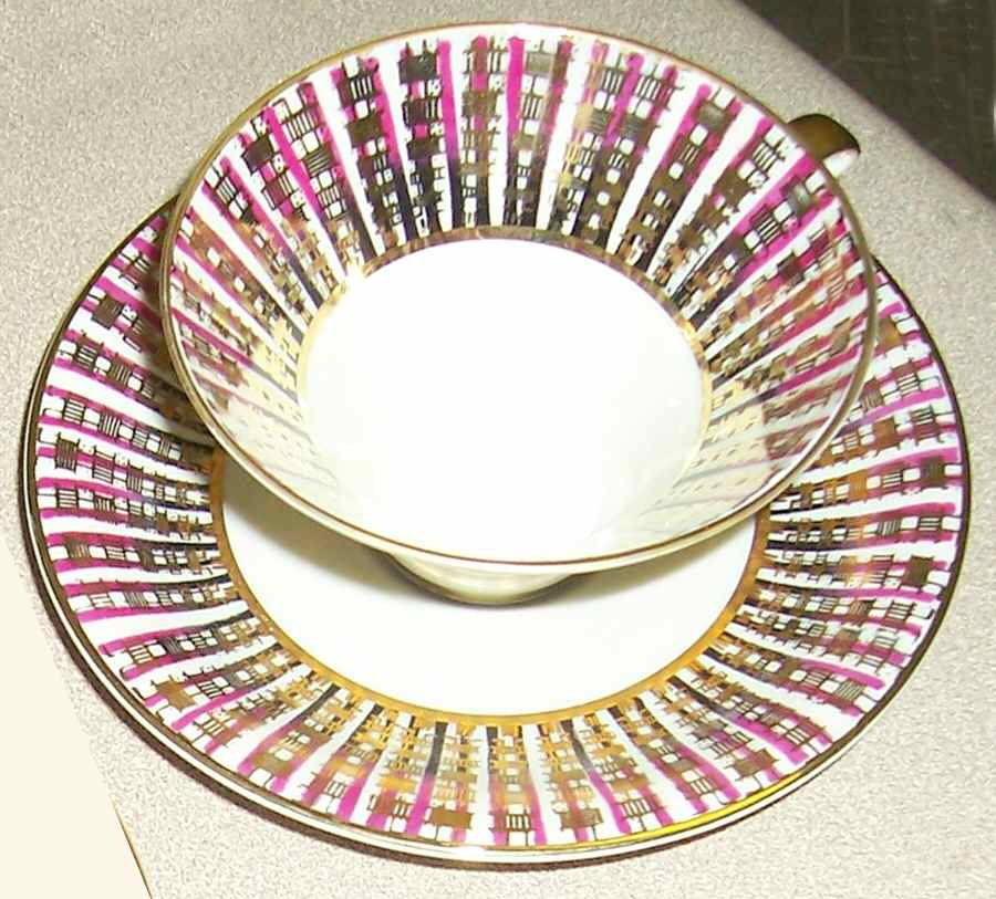 WIG1063 Flat Cup & Saucer Set by Winterling - Bavaria-1