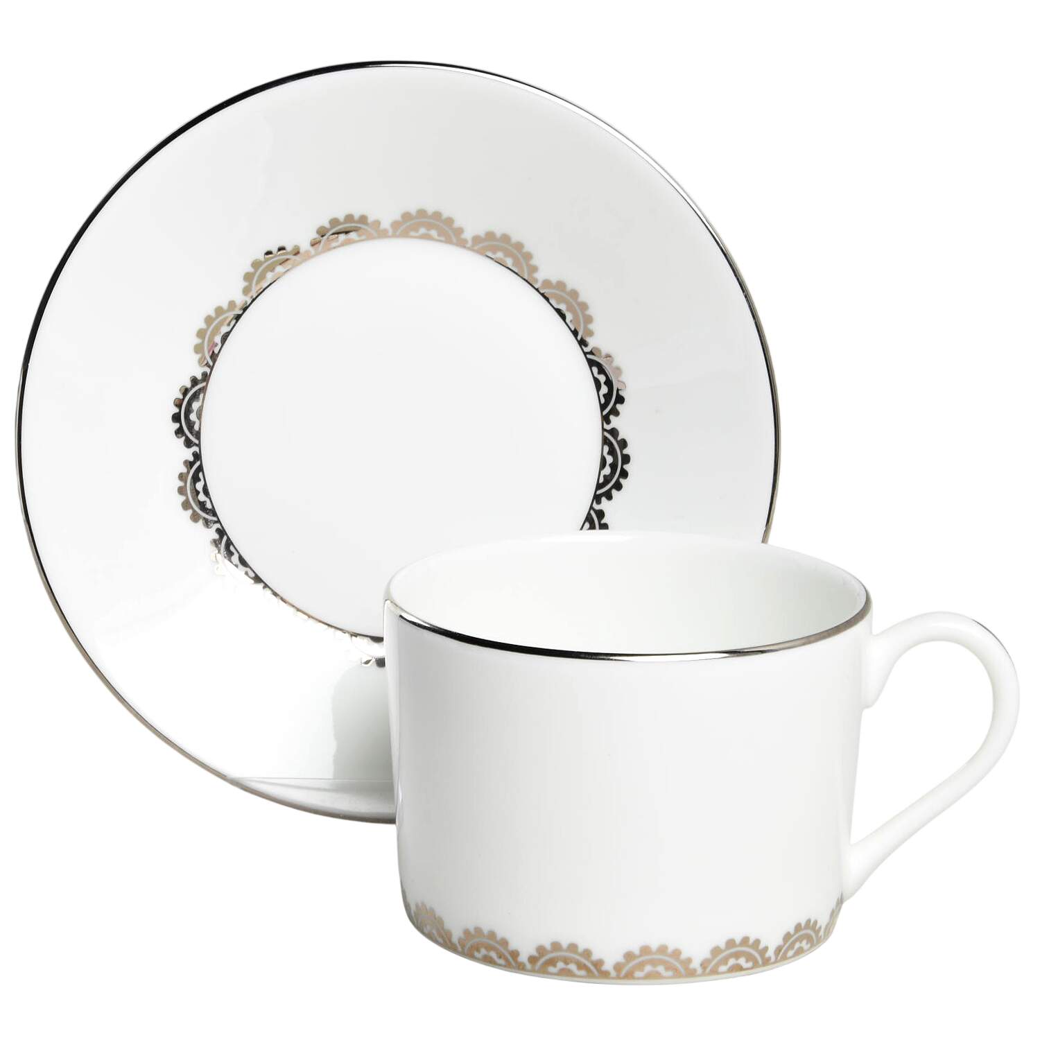 Flirt Flat Cup & Saucer Set by Wedgwood-1