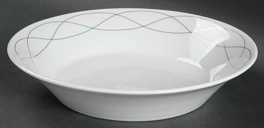 Platinum Twist Coupe Soup Bowl by Wedgwood-1