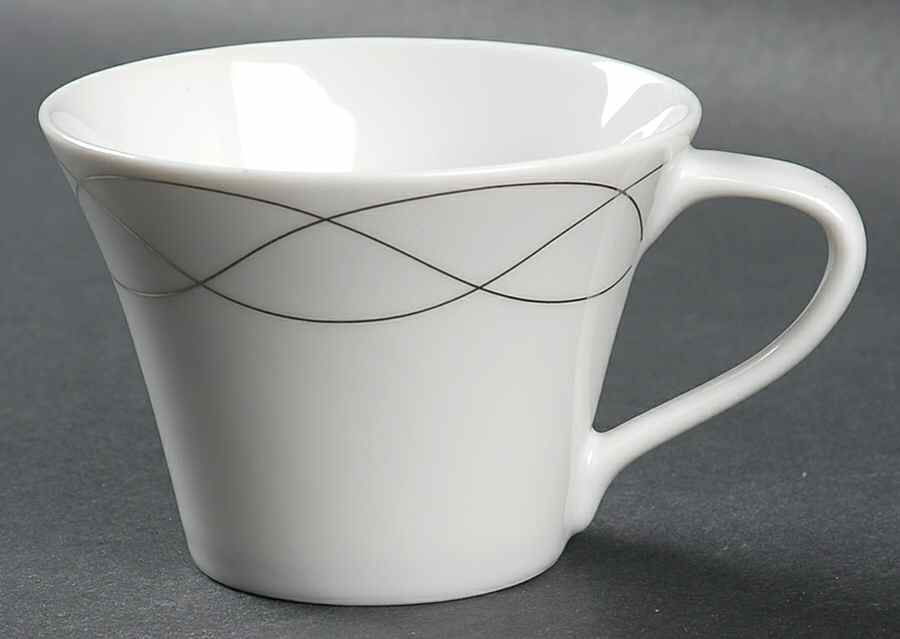 Platinum Twist Flat Cup by Wedgwood-1