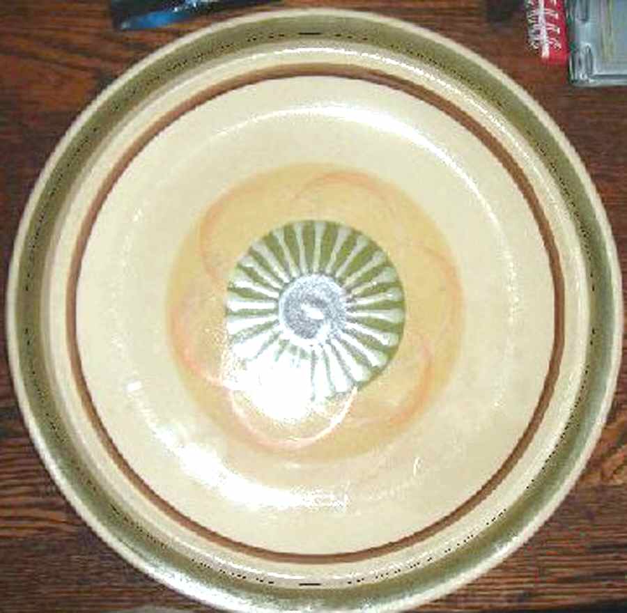 Sun Dial 12" Chop Plate (Round Platter) by Wentworth-1