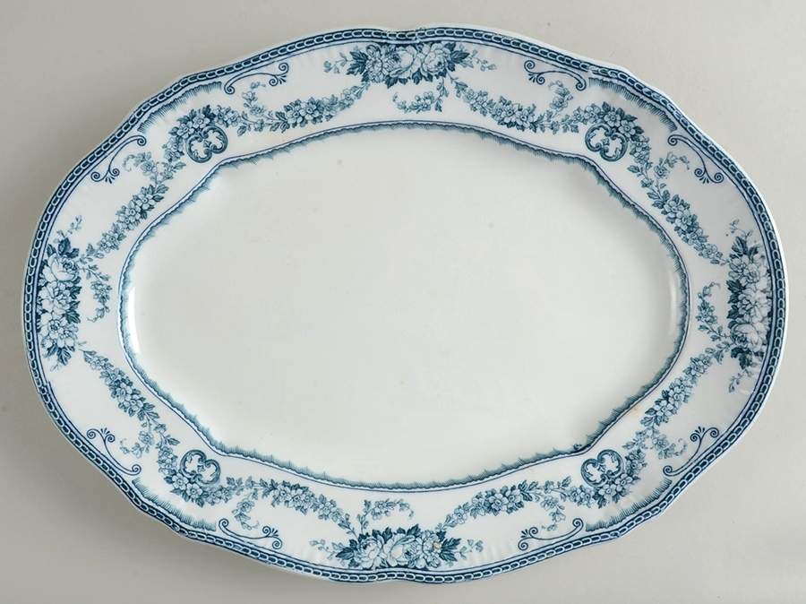 Rivoli 16" Oval Serving Platter by Wedgwood-1