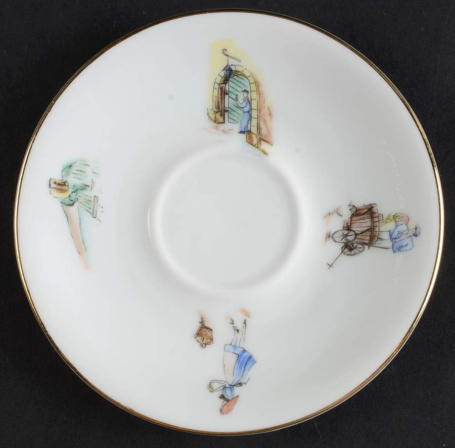 WIG1081 Saucer for Flat Demitasse Cup by Winterling - Bavaria-1