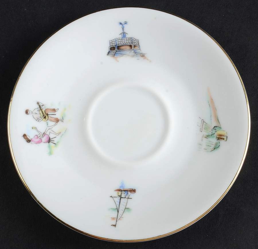 WIG1081 Saucer for Demitasse Cup by Winterling - Bavaria-1