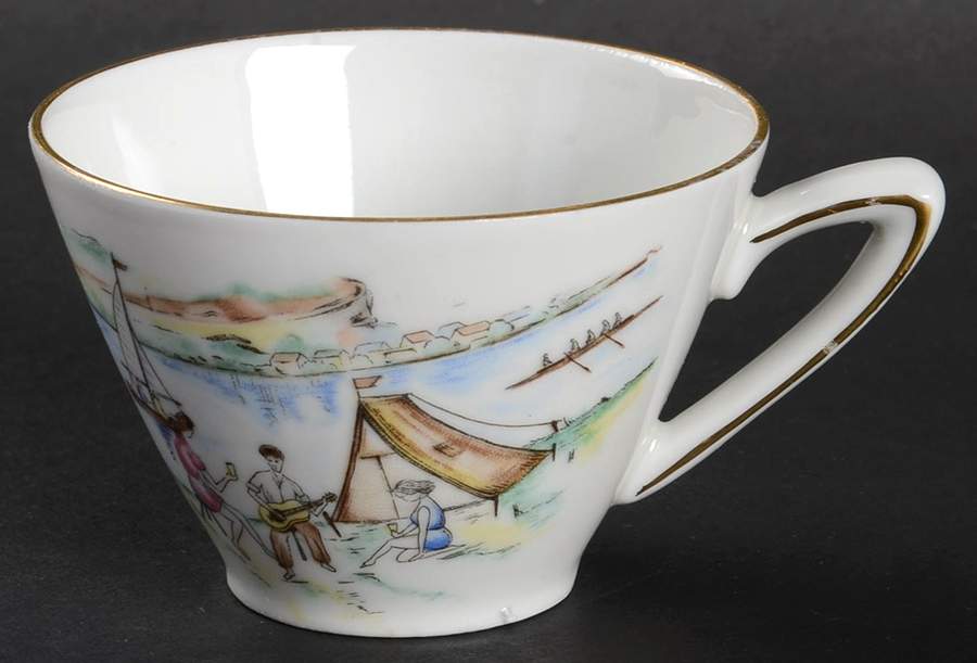 WIG1081 Flat Demitasse Cup by Winterling - Bavaria-1