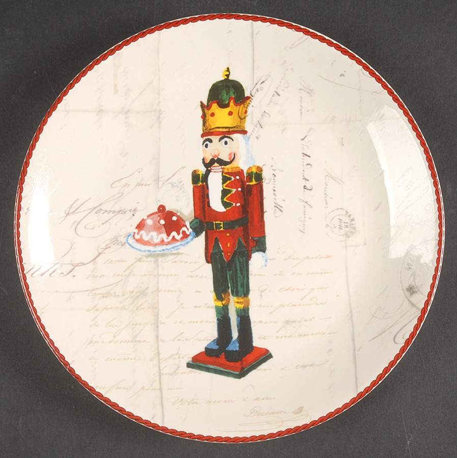Nutcracker Salad Plate by Williams-Sonoma-1