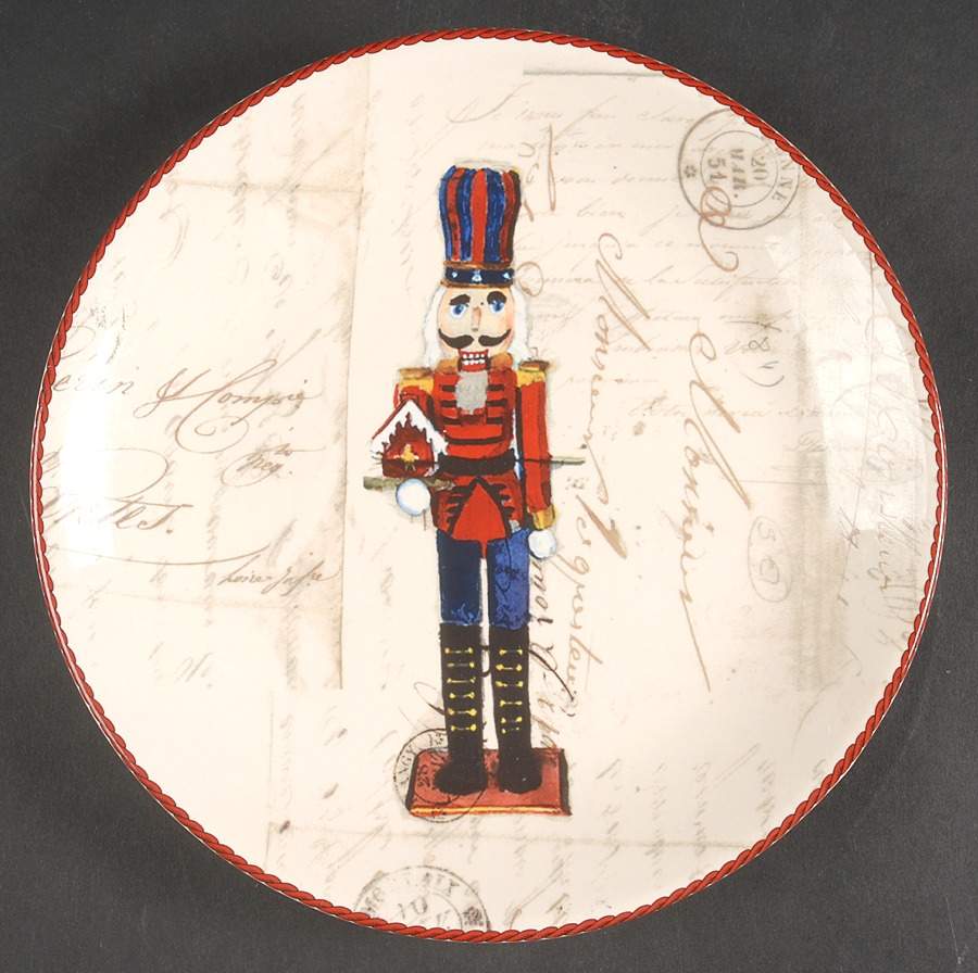 Nutcracker Salad Plate by Williams-Sonoma-1