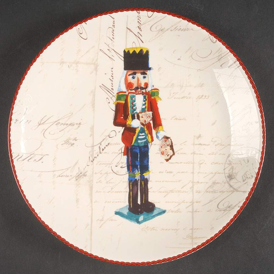 Nutcracker Salad Plate by Williams-Sonoma-1