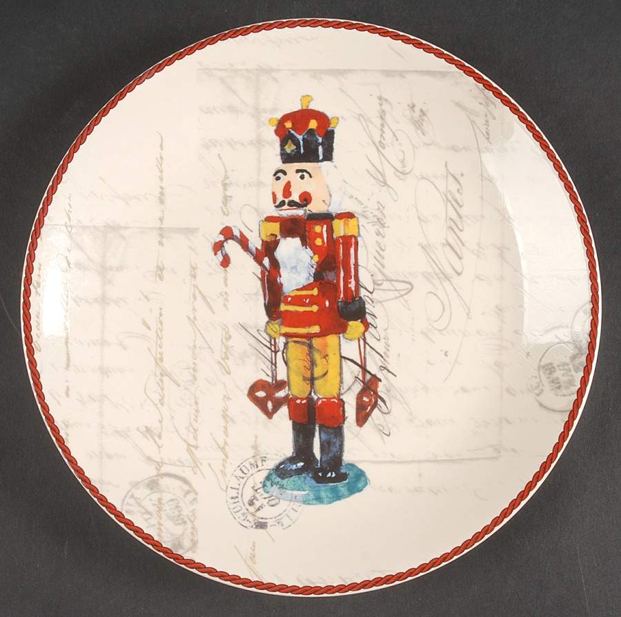 Nutcracker Salad Plate by Williams-Sonoma-1