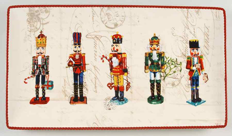 Nutcracker 16'' Rectangular Tray by Williams-Sonoma-1