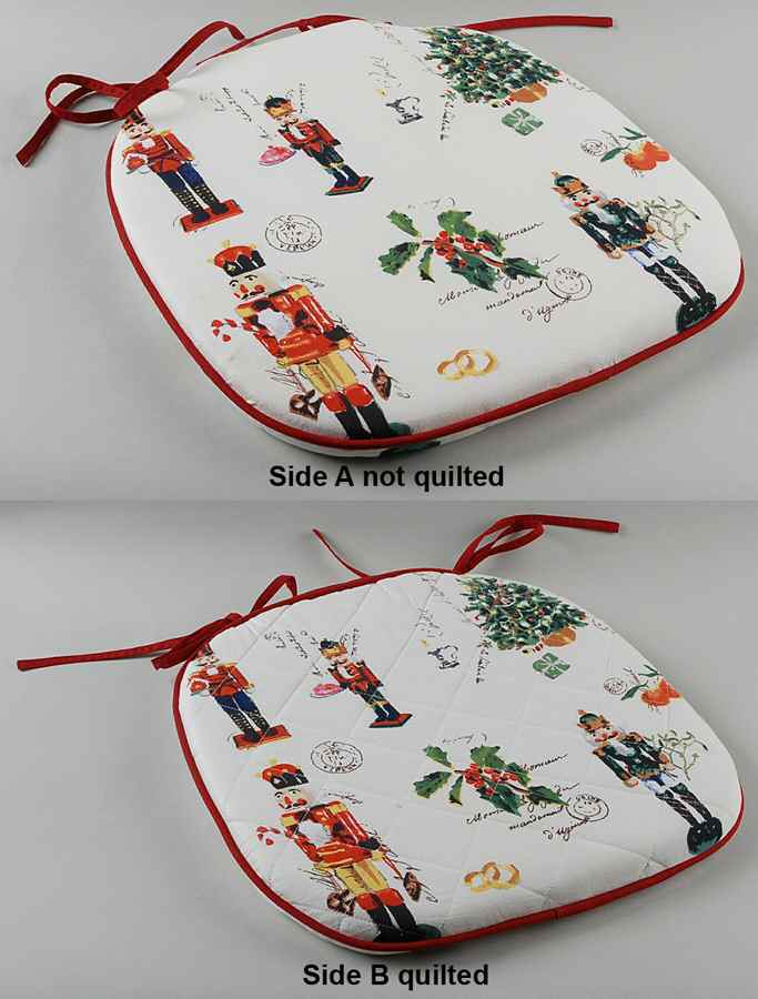 Nutcracker Chair Pad/Cushion by Williams-Sonoma-1