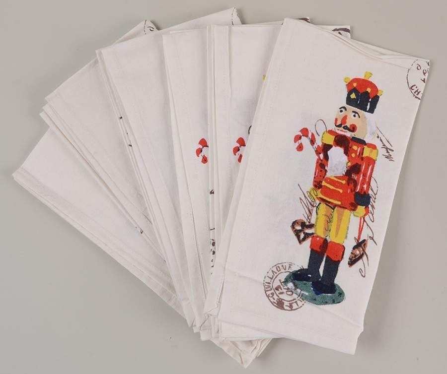 Nutcracker Cloth Napkin by Williams-Sonoma-1
