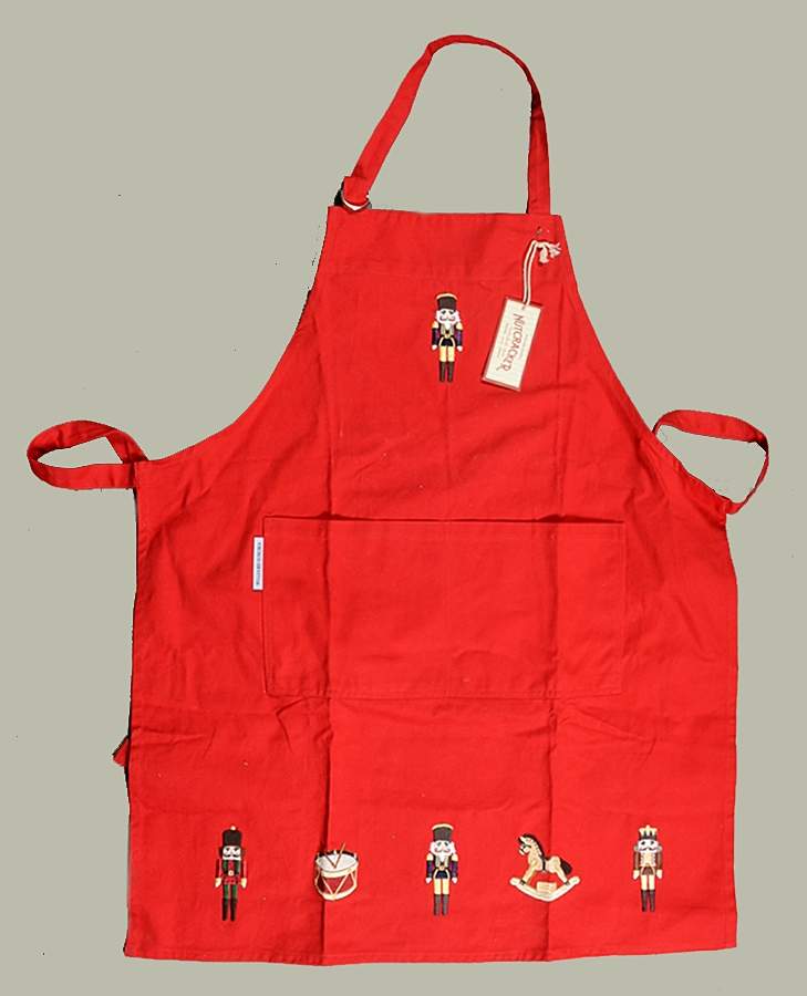 Nutcracker Cloth Kitchen Apron by Williams-Sonoma-1